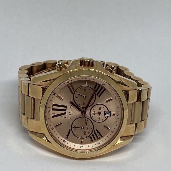 Michael Kors Bradshaw MK5503 Women Stainless Steel Analog Dial Wrist Watch MP109 - Picture 7 of 12